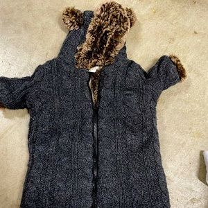 Restoration Hardware “Baby & Child” Fux Fur bear suit